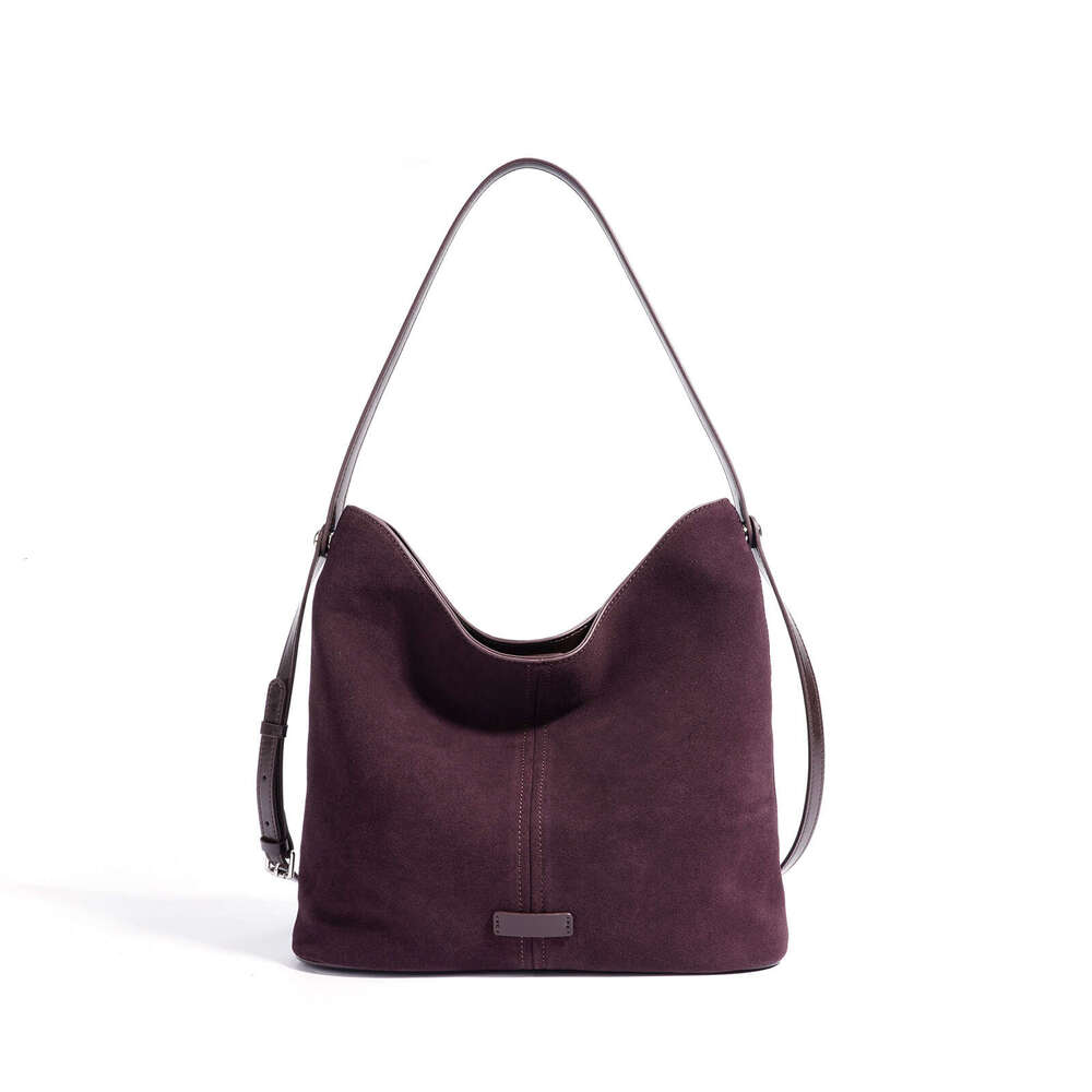 Luxury Bag Designer's New Large Capacity Bucket Bag Korean Style Lazy Commuter Women's Fashion Casual Simple One Shoulder Messenger Bag