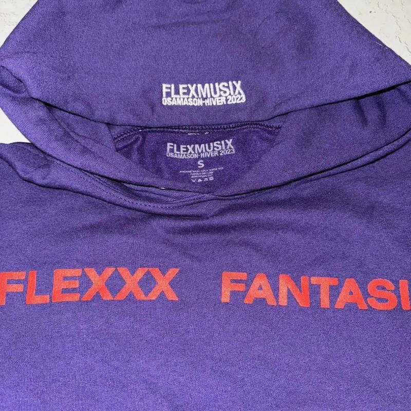 Men's Hoodies 2025 OsamaSon FlexMusix Total FLEXXX FANTASIES Hoodie Embroidered Sweatshirt WY1432 High-quality Cotton Hip-hop Youth Street