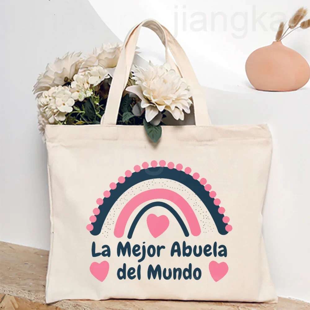 Are A Great Mother and An Incredible Grandmother We Love You Printed Tote Women Handbag Female Shoulder Bag Abuela Gift