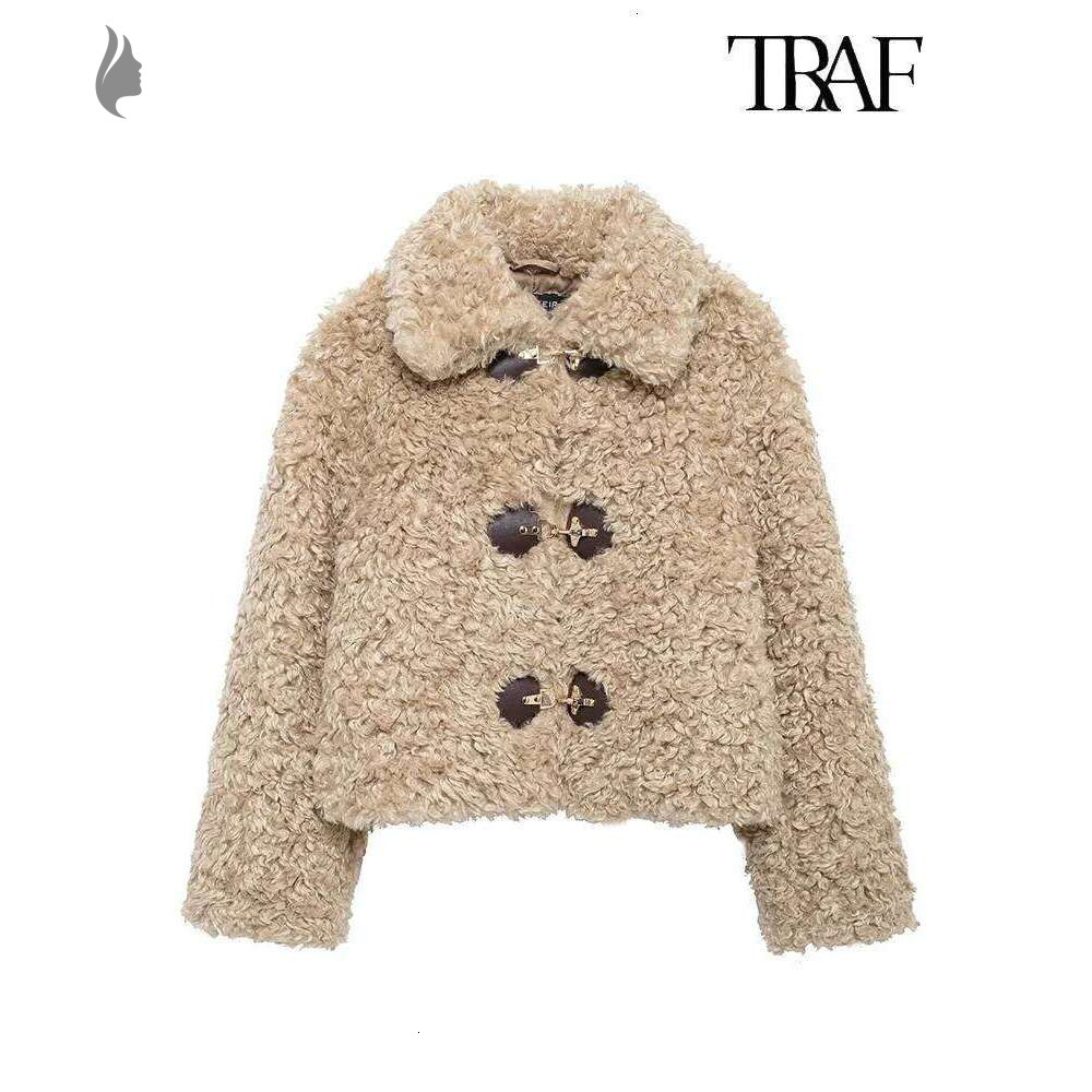 hoodie hoodie Women's Fashion Street Style Solid Color Long Sleeve Lapel Single Breasted Winter Padded Warm Teddy Jacket jacket jacket