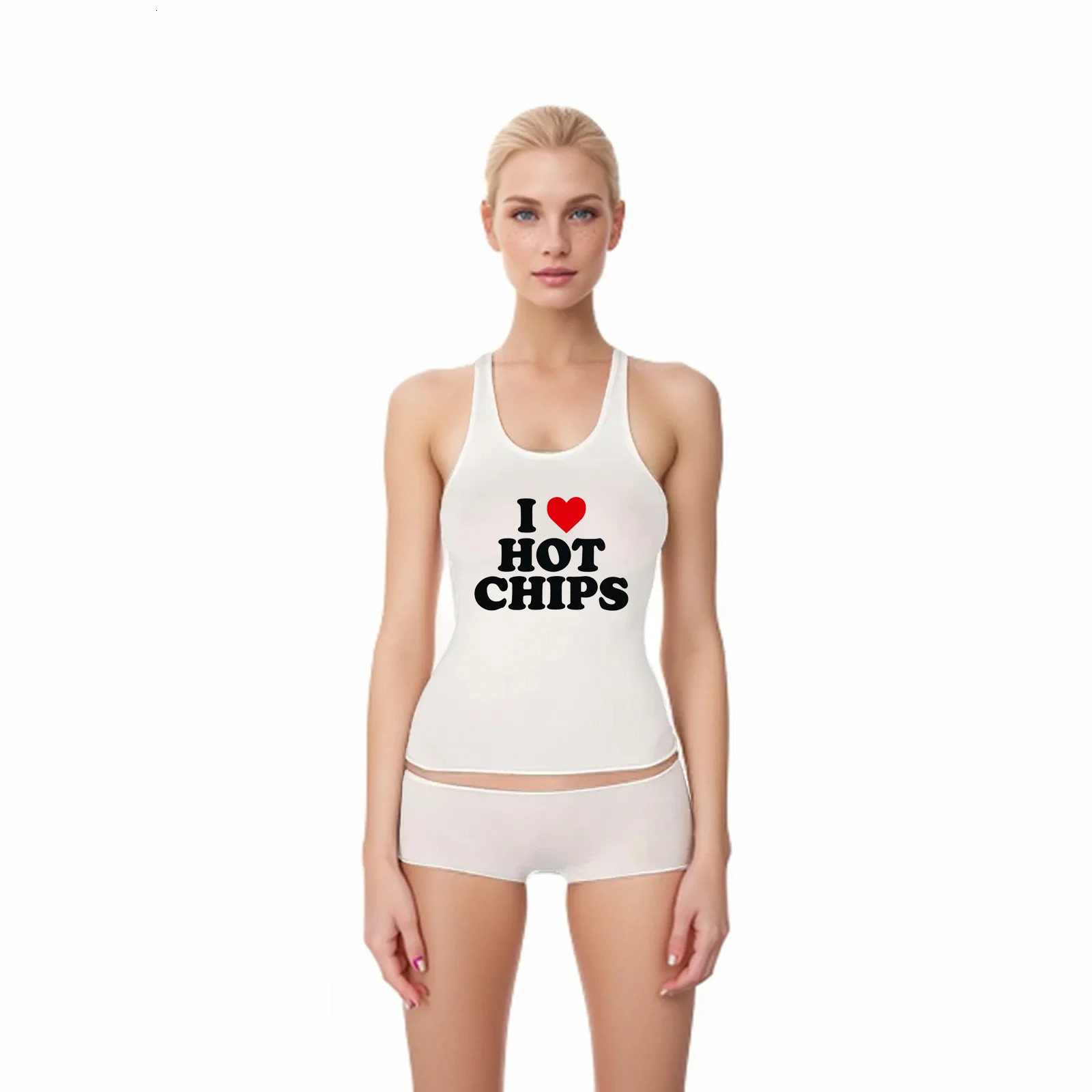 Wet Printed Body Suits Women Racer Tank Top White Black Sexy Bodysuit Rave Wear Summer Clothes Women Fashion Streetwear 250403