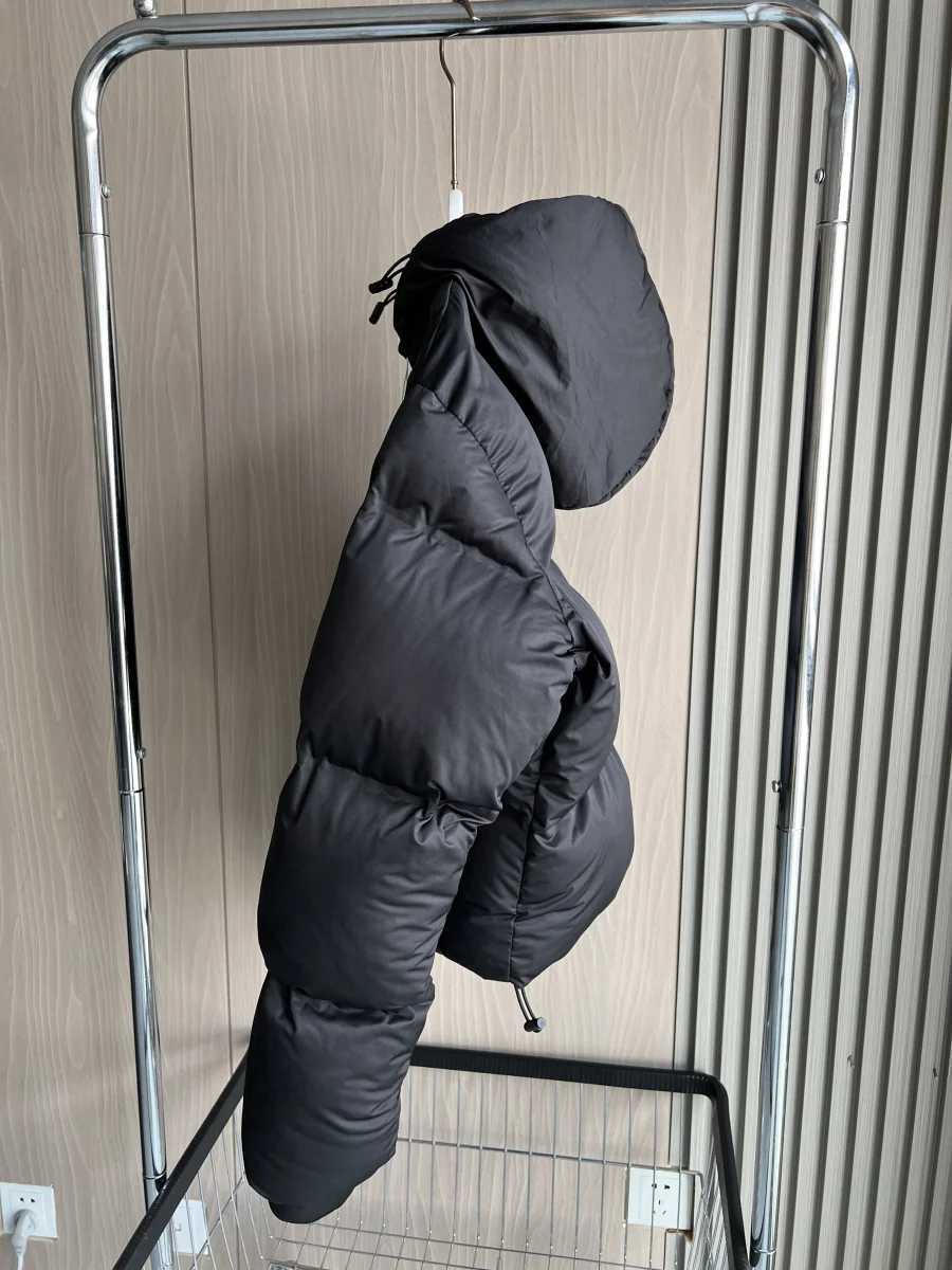 ETJ Fall/Winter 2025 New Womens Short hooded thick cotton jacket Pressed rubber sports coat 4341749 J251104