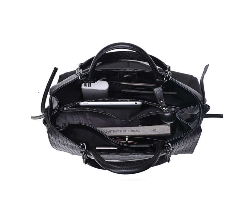 New Large Capacity Fashion Women's Portable Tote Bag Office Briefcase Laptop One Shoulder Messenger