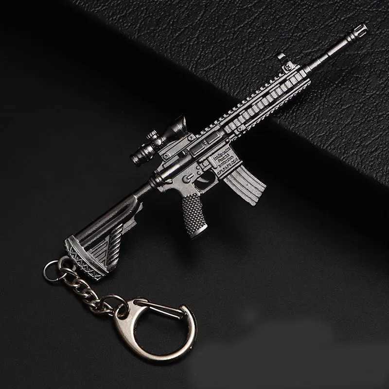 Keychain M24 AWM M4A1 AKM Keyring Pubg Jewelry AccessoriesW251103
