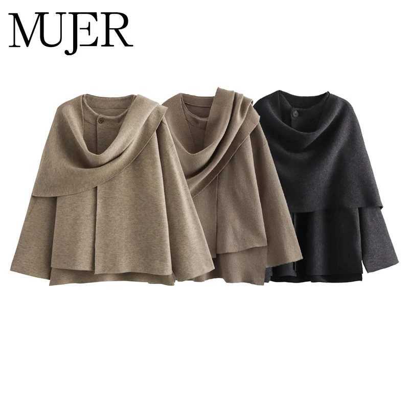 MUJER Plush Winter Coats for Women Asymmetric Scarf Demiseason Jacket for Women Parkas Long Sleeve Padded Coat Woman Jacket J251103