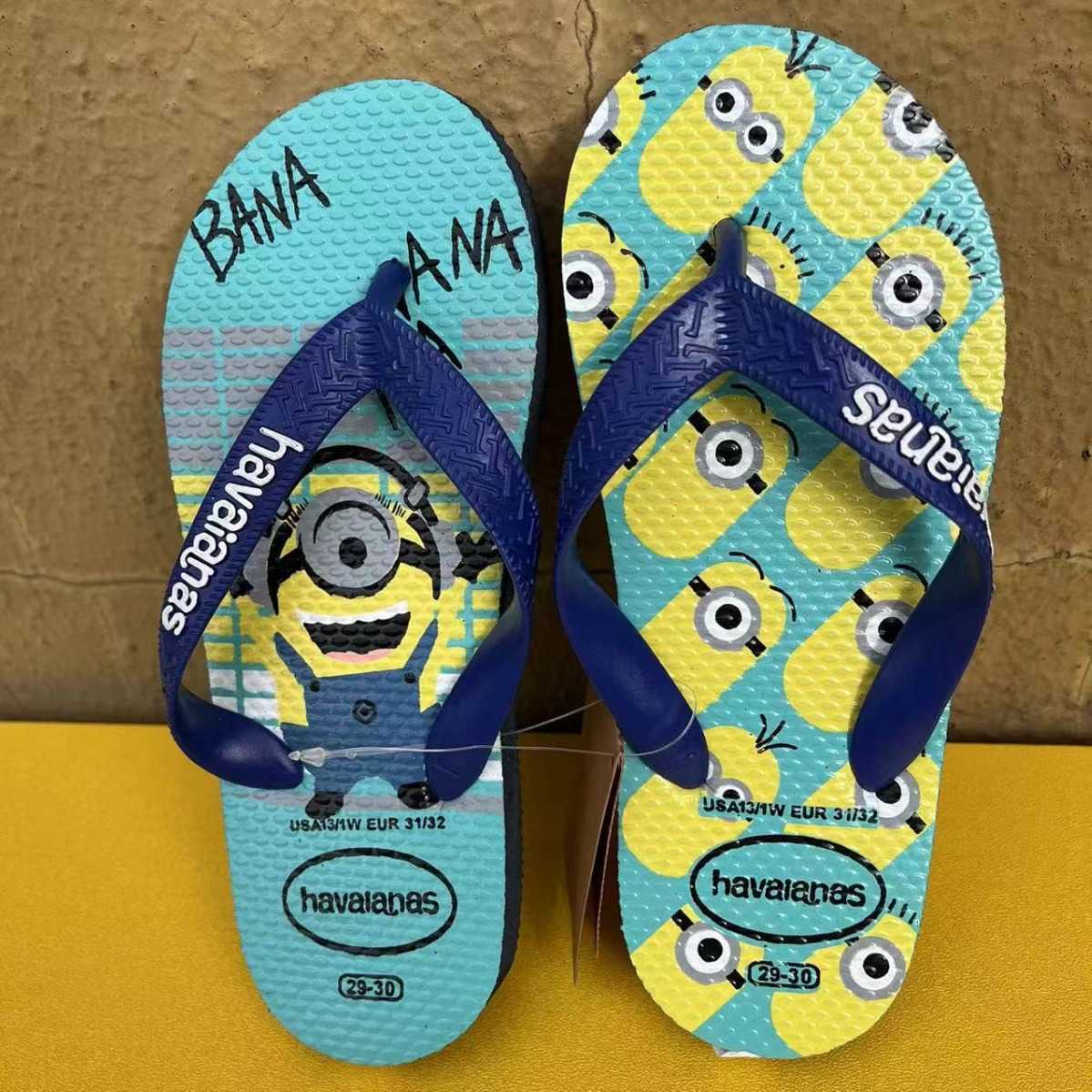 Havana childrens shoes flip flops mens shoes summer Havana Brazil beach J250403