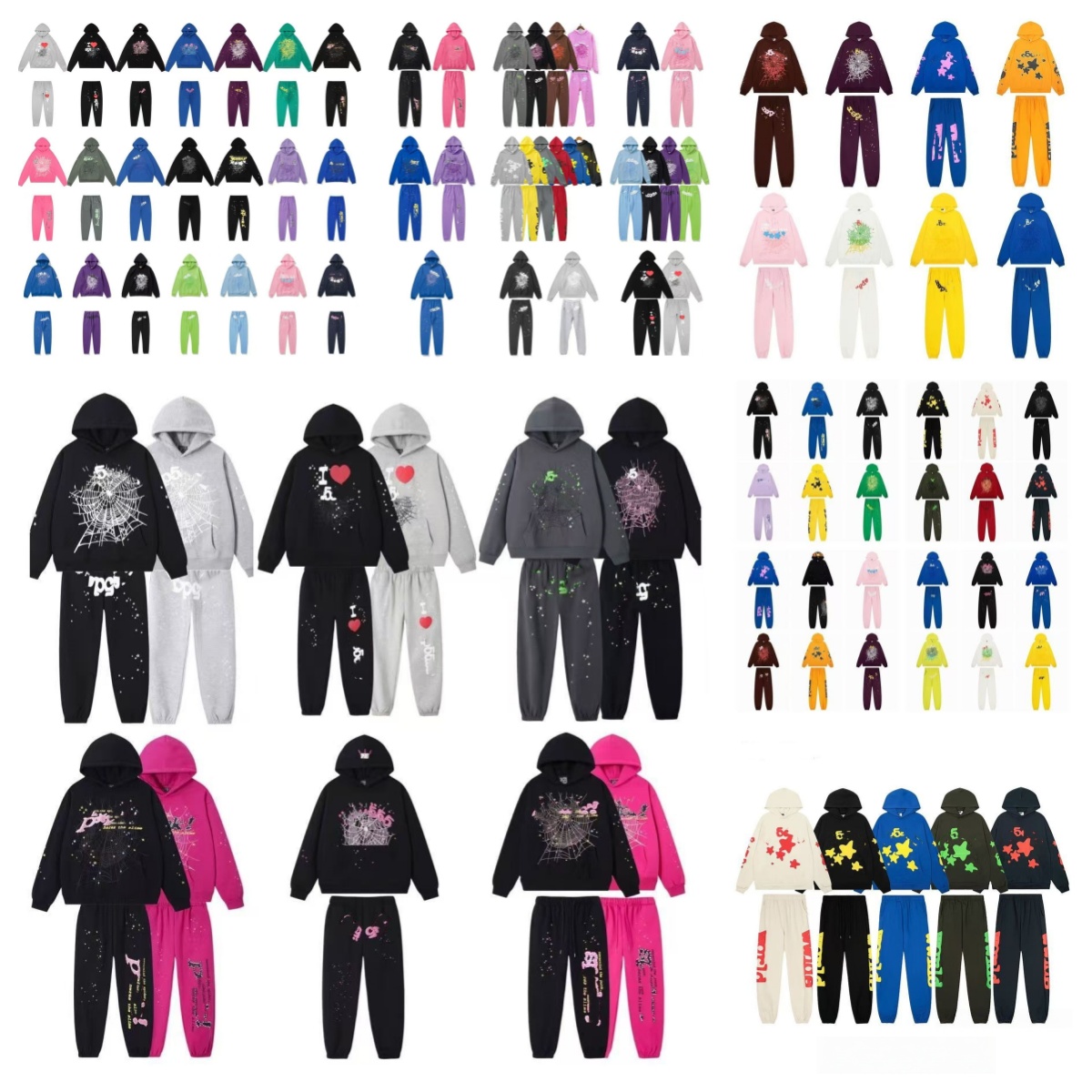 Foam letters designer hoodie tracksuit mens women Sweatshirt Jacket sweatpants hoodies for men tech fleece Pants Outdoor spider for Comfort Sweatshirt joggers 8