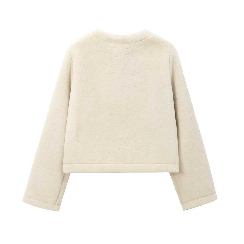 Autumn New European and American style loose casual long sleeved doublesided rope buckle jacket J251103