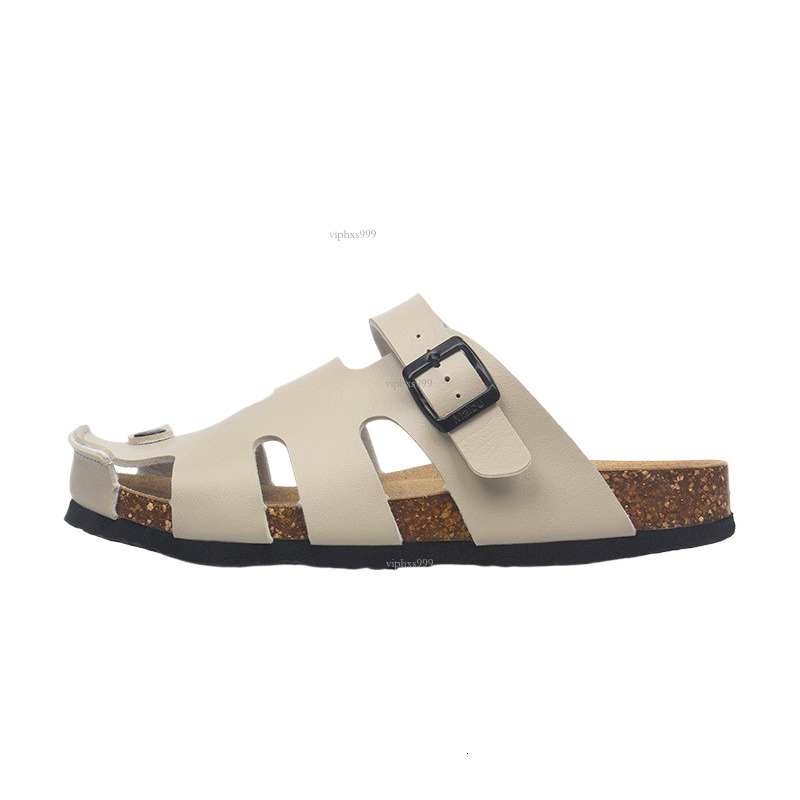 2025S New Designer Sandals With Free Shipping Buckle Cork Slippers Flat Bottom Hole Shoes Beach Outdoor Couples Summer Baotou Casual Shoes