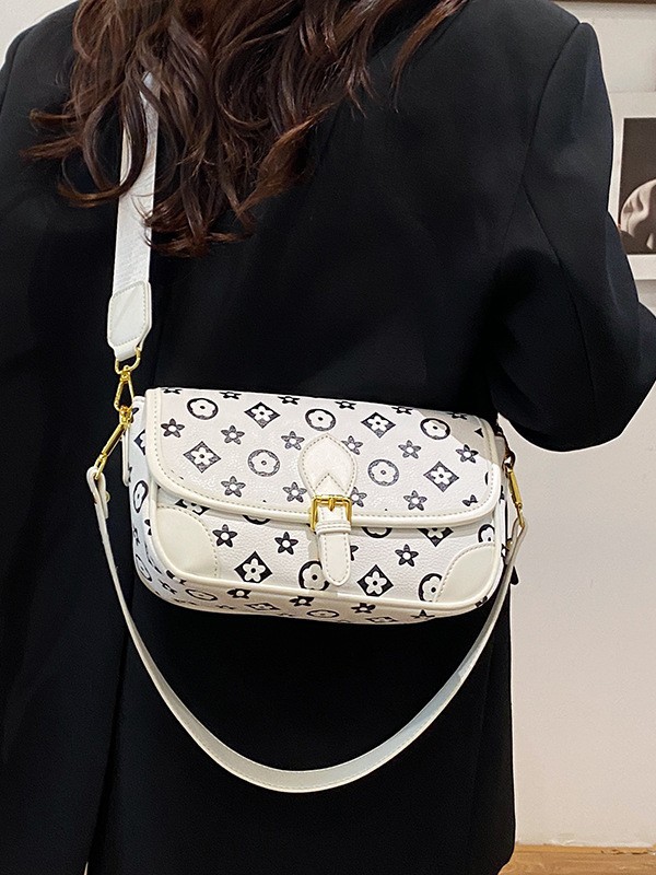 Free shipping Designer bag Fashion bucket bag High-end contemporary luxury Retro monogram bag Classic print Stylish crossbody women's bag Luxury 