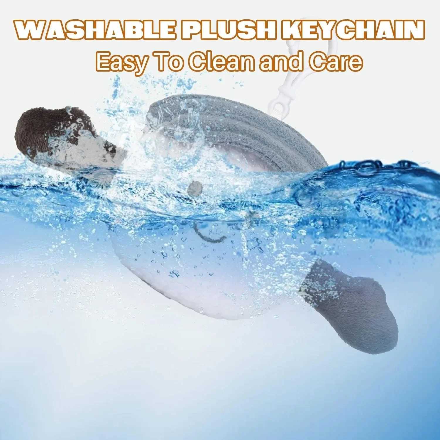 Plush Keychain Cute Golf Ball Plush Soft Stuffed Keychain Toys Gift for Sports Fans Kawaii Charm for Bags and Keys C251104