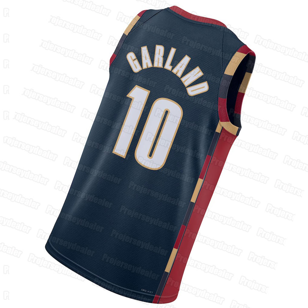 01 Mitchell 2025-26 Hardwood Classic Basketball Jerseys Jarrett 31 Allen Darius 10 Garland De'Andre 12 Hunter Max 1 Strus Custom