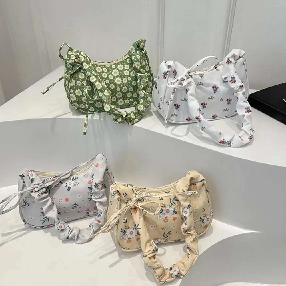 2025 New Sweet Corduroy Handbag Fashion Soft Zipper Underarm Large Capacity Designer Women's and Girls' Strawberry Shoulder Bag2