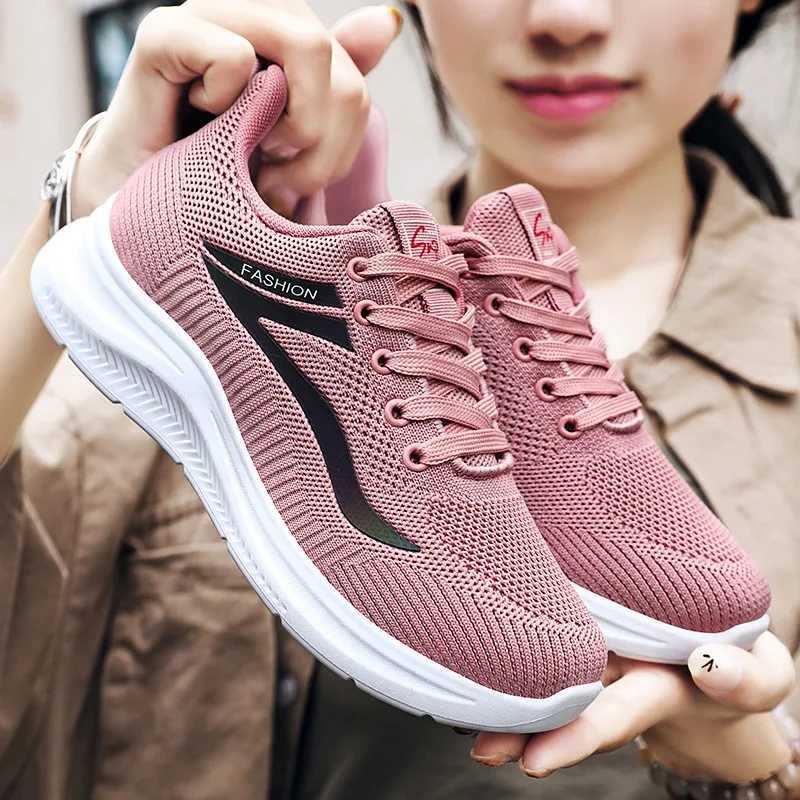 Neutral 2024 Spring New Womens Shoes Hot Selling Large Soft soled Casual Womens Shoes Z250403