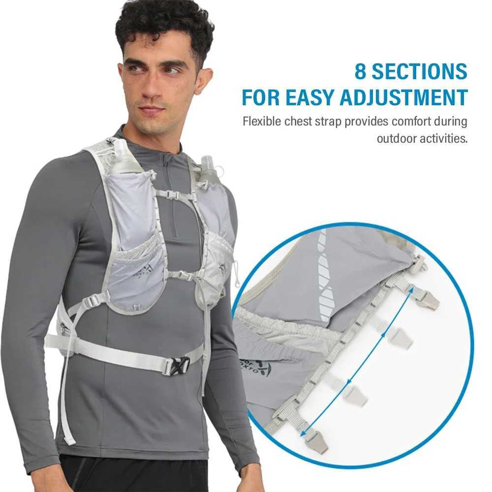 12L Cycling Hydration Backpack Lightweight Riding Vest Pack Backpack for Outdoor Running Camping Mountaineering EquipmentC250403