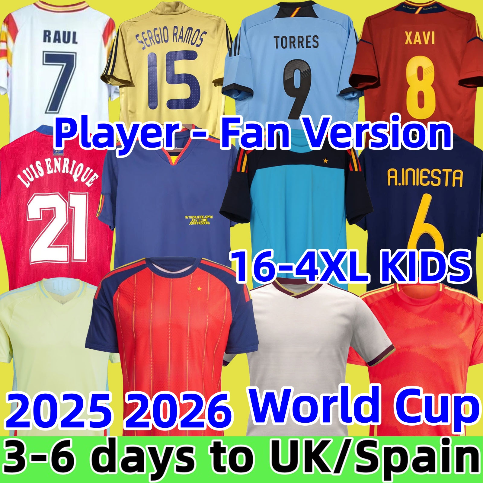 25 26 Spain soccer jerseys PEDRI 2025 2026 Espana MORATA CARVAL fans Player football shirt men woman kids kits OLMO FERRAN RODRIGO LaMiNe YAMAL RAUL XAVI LUIS ENSRIQUE