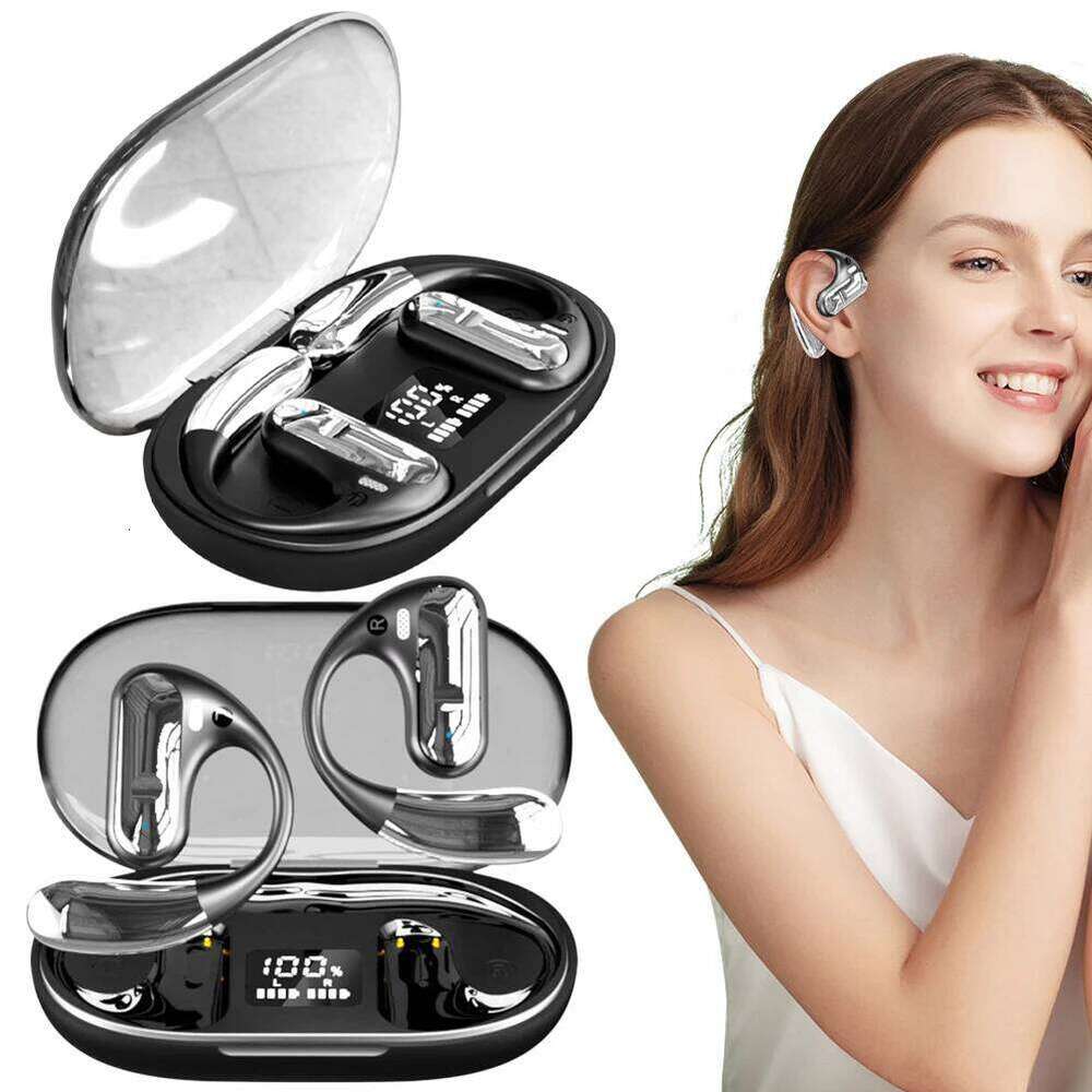 Q28 hanging ear headphones AI Translator Earbuds144 Languages Bluetooth Real Time Translation Earphones Noise Cancelling Wireless Earphone