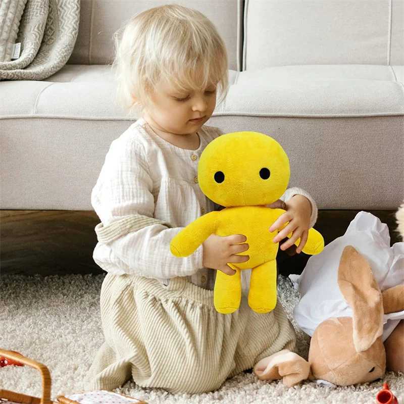 25/30cm Wobbly Life Plushie Game Stuffed Animal Octopus Monster Plush Toy Yellow Man Soft Doll Figure for Kid Fans Birthday GiftXJ251104