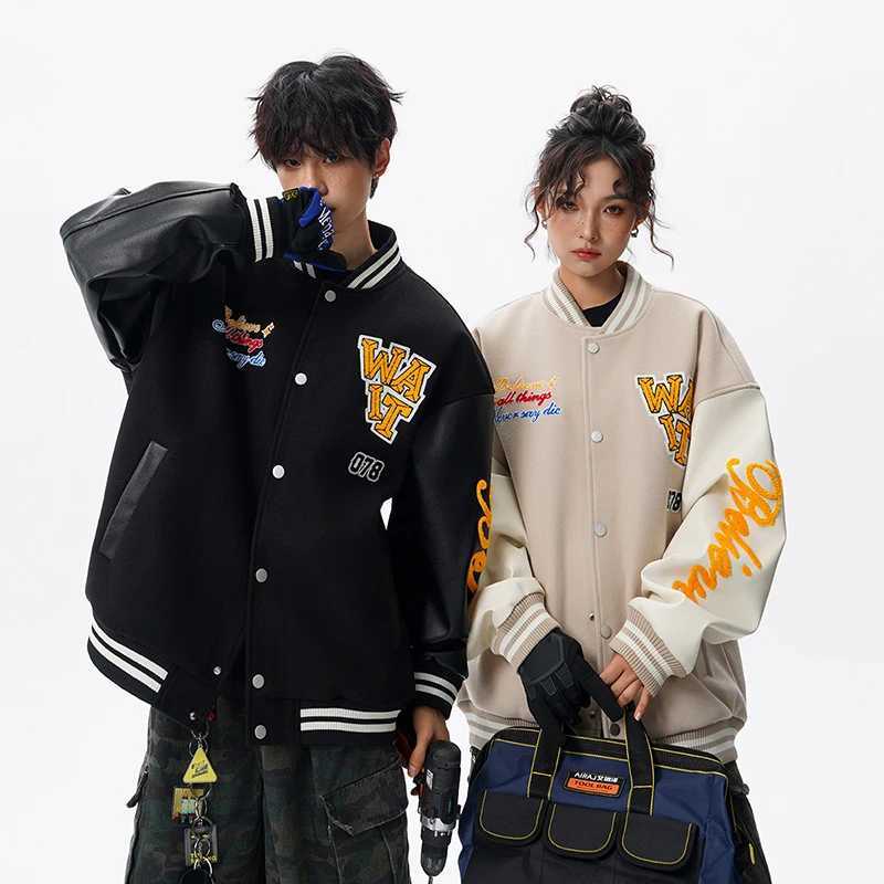 2025 Unisex Baseball Jackets Vintage Bomber Style Windbreaker Lightweight Outerwear for Streetwear Casual Sports Embroidery Coat J251104