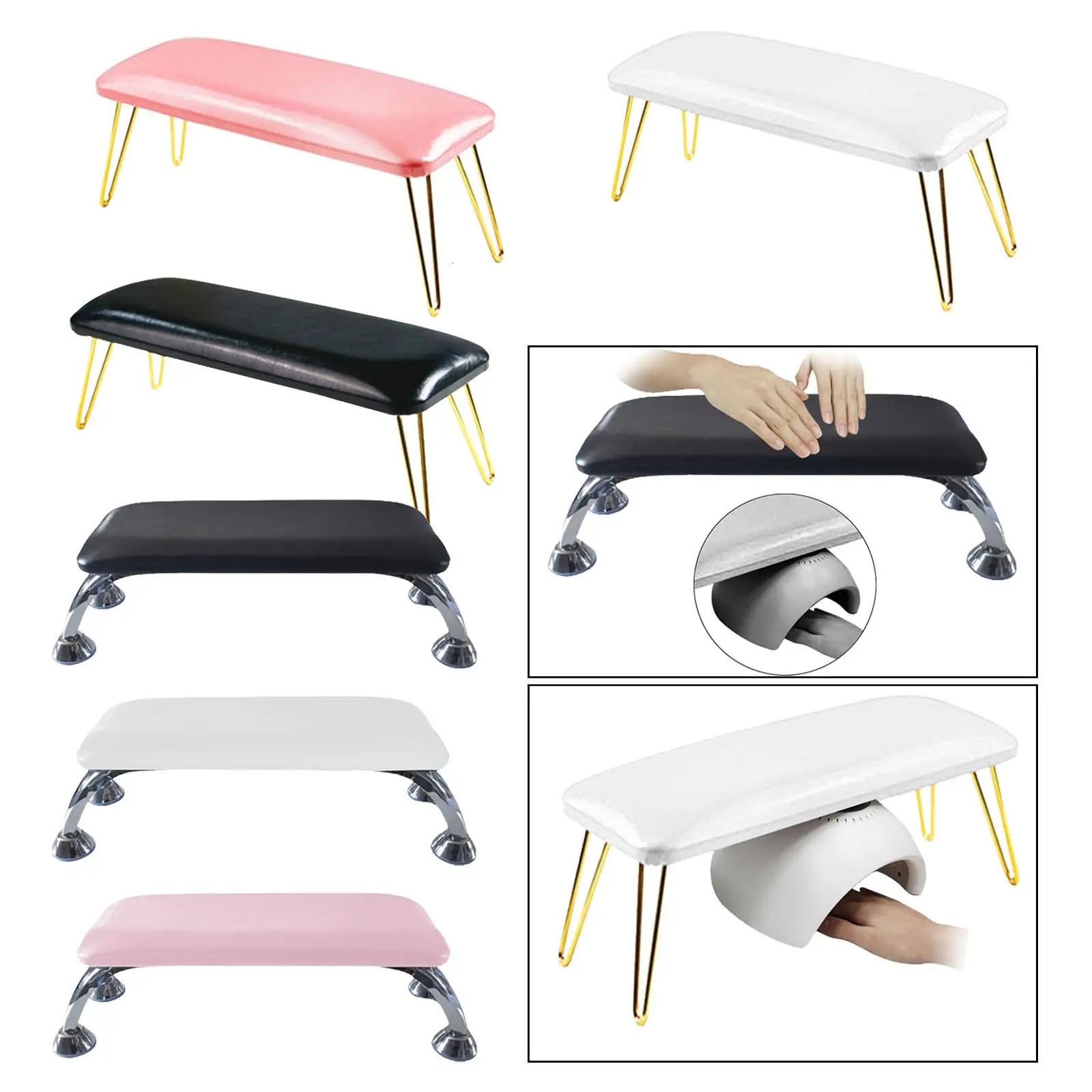 Nail Hand Rest Manicure Nail Rest Manicure Nail Tool Nail Table Mat Nail Cushion Hand Rest for Use By Nail Technicians A 250328
