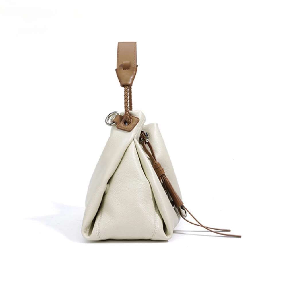 Frist Layer Cow Leather Woman Bags Chic Crossbody Messenger Spring New Designer Lady Satchel Tote 2025