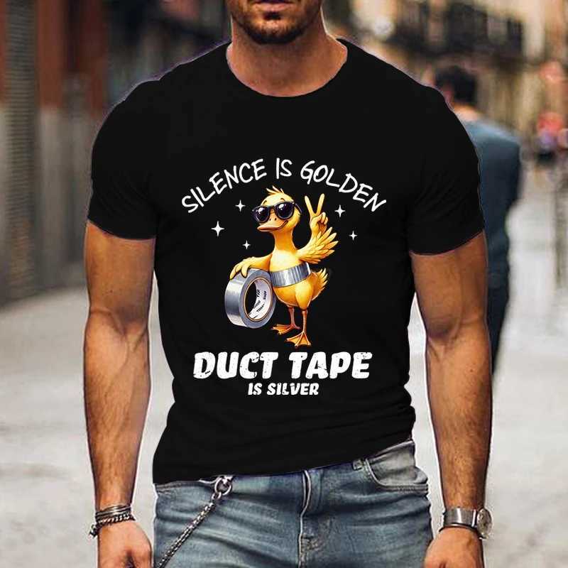 Mens T-shirt with interesting chicken graphics top of the line summer casual fashion short sleeved Pullover outdoor street hip-hop plus size mens clot