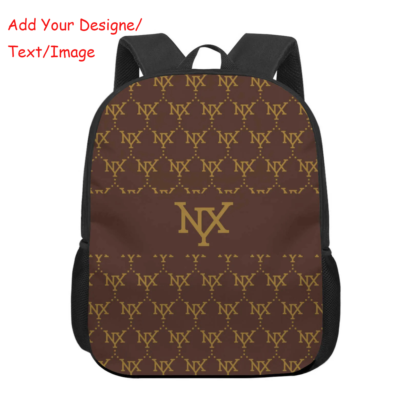 NXY Custom Women Schoolbag Large Capacity School Backpack Smooth Zipper Student Casual Daypack Book Bag Men 250104
