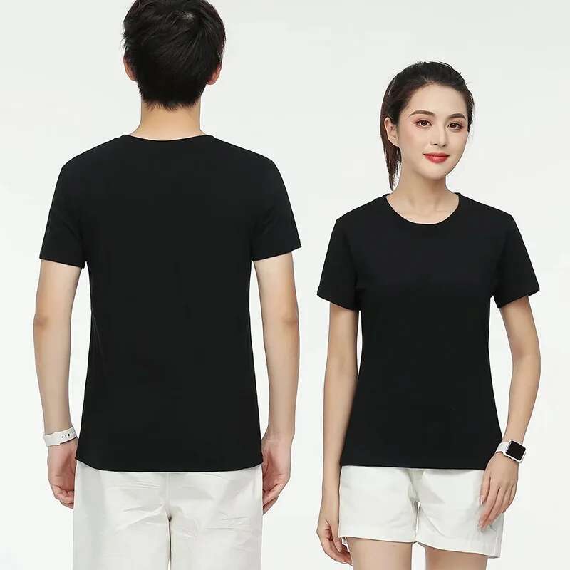 Customized/Designed T-shirt Men's and Women's Short sleeved Cotton DIY Team/Advertising/Commemorative Shirt Top