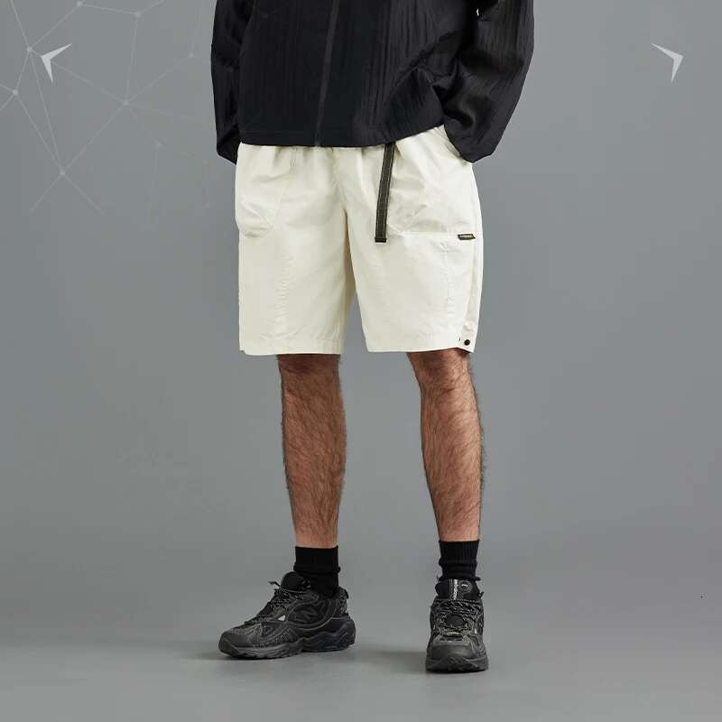 Ripstop Cargo In Black Men Outdoor Breathable Hiking Shorts Sportswear