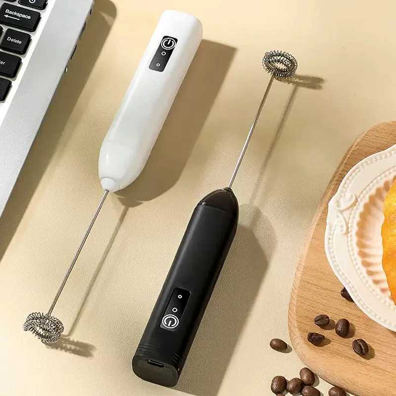 Hot sale Electric Milk Frother Handheld Egg Beater Foamer Coffee Maker Electric Blender Mixer Mini Portable Blender Kitchen Tool J251114