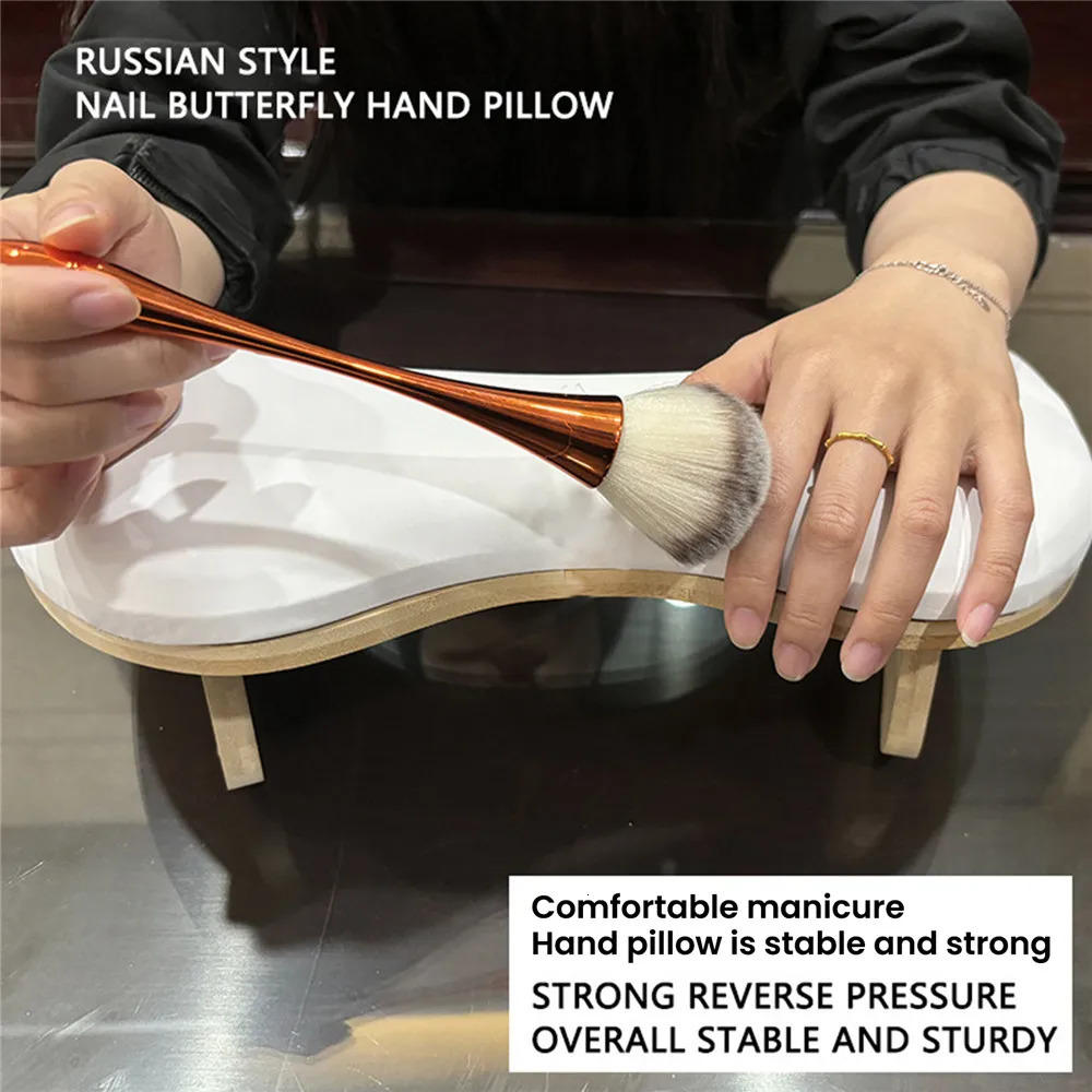Tilt Manicure Cushion Two Hands Nail Art Hand Pillow Portable Removable Hand Rest For Nail Manicure Stand Armrest Pu Hand Pillow 250328