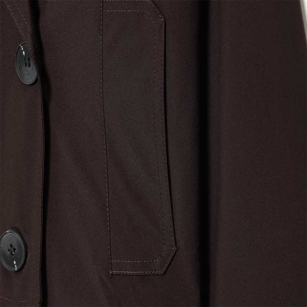 Autumn new womens clothing fashion temperament double breasted classic long sleeved short windbreaker jacket J251103