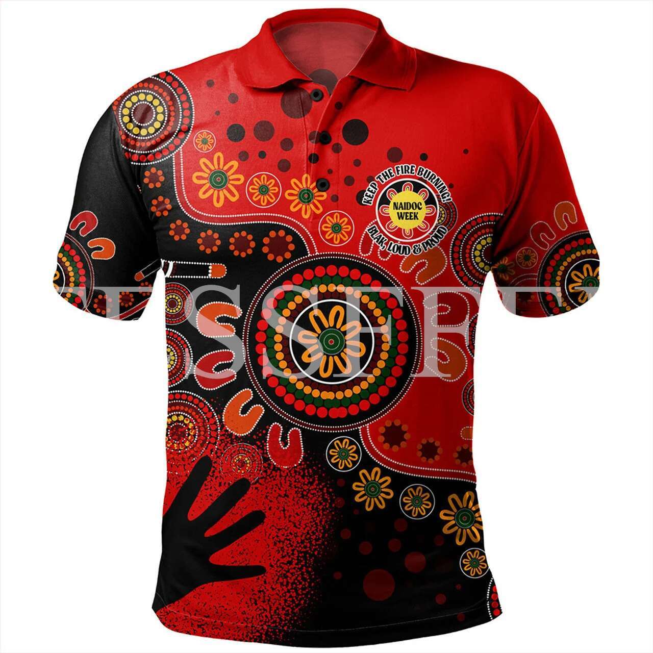 Custom Name Indigenous Australia Aborigine Culture Tattoo Retro 3DPrint Summer Funny Polo Shirts Haruku Casual Short Sleeves X