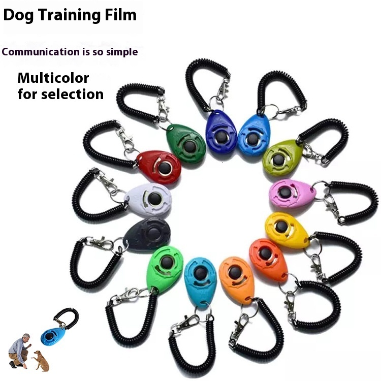 Pet Trainer Sound Toys With Straight Oval Shaped Horn Dog Clicker Portable Speaker