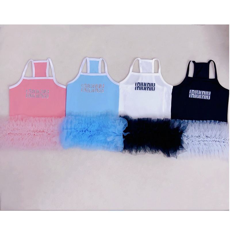 free shipping Designer Clothes Princess Dress Perfect Enchanting Tutu Pet Apparel Birthdays Celebrations - Cute Tulle Dog Dresses Costume for Cats and