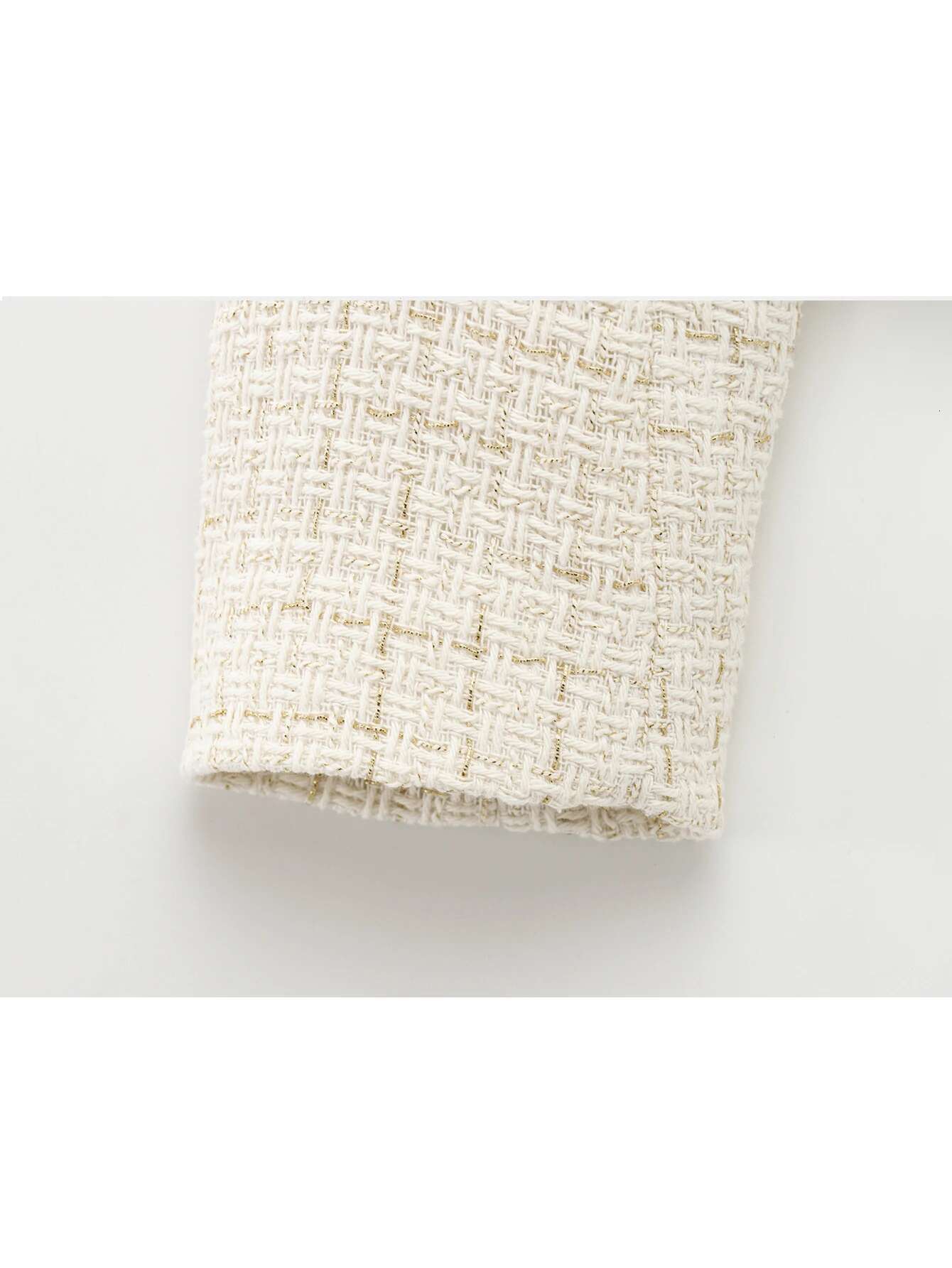 Casual Textured Jacket Streetwear 2025 Spring Women Single Breasted Decorate Fashion Commuter Blazer