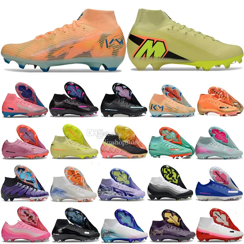 Football Boots Mer curiel VAP FG 16 17 SuperfIy 10 11 Vini Jr 95 Kylian Mbappes Good Chrome Boots Youth Mens Soccer Shoe Crampon Shadow Fear Nothing Football Shoes