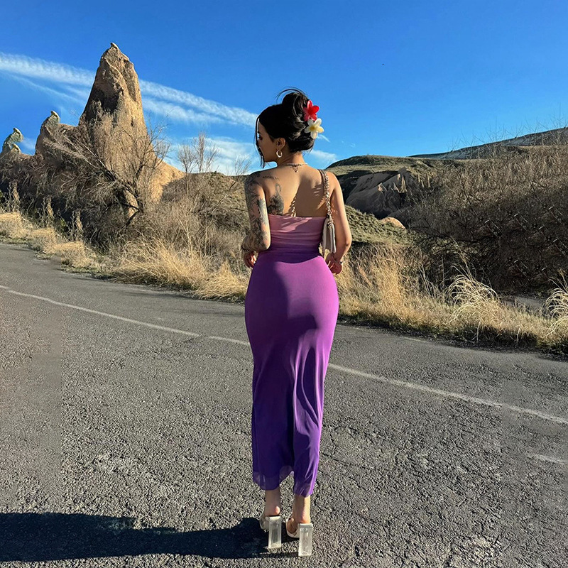 2025 womens fashionable and sexy strapless long dress for women