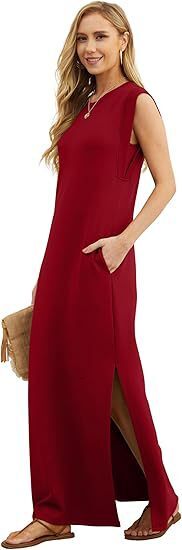 2025 Spring/Summer Womens Casual Loose Long Dress