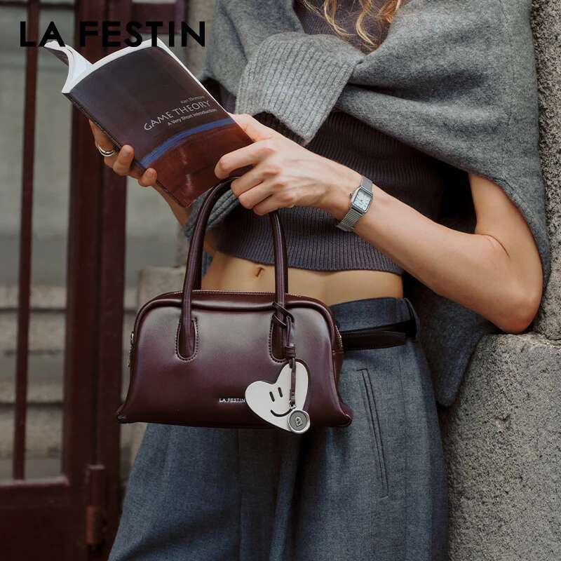 Women's Bags LA FESTIN Original Women's Handbag Designer Shoulder 2024 New Ladlies Small Crossbody Bag S size