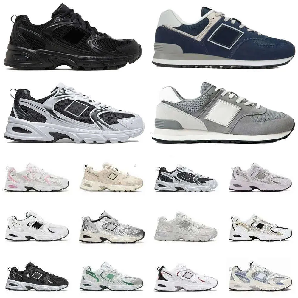 Designer Shoes With Box Balance Runners Women Outdoor Casual Walk Sports Running Loafer Men Breathable Mesh Trainers Tennis Shoe Black White trainers Sneakers