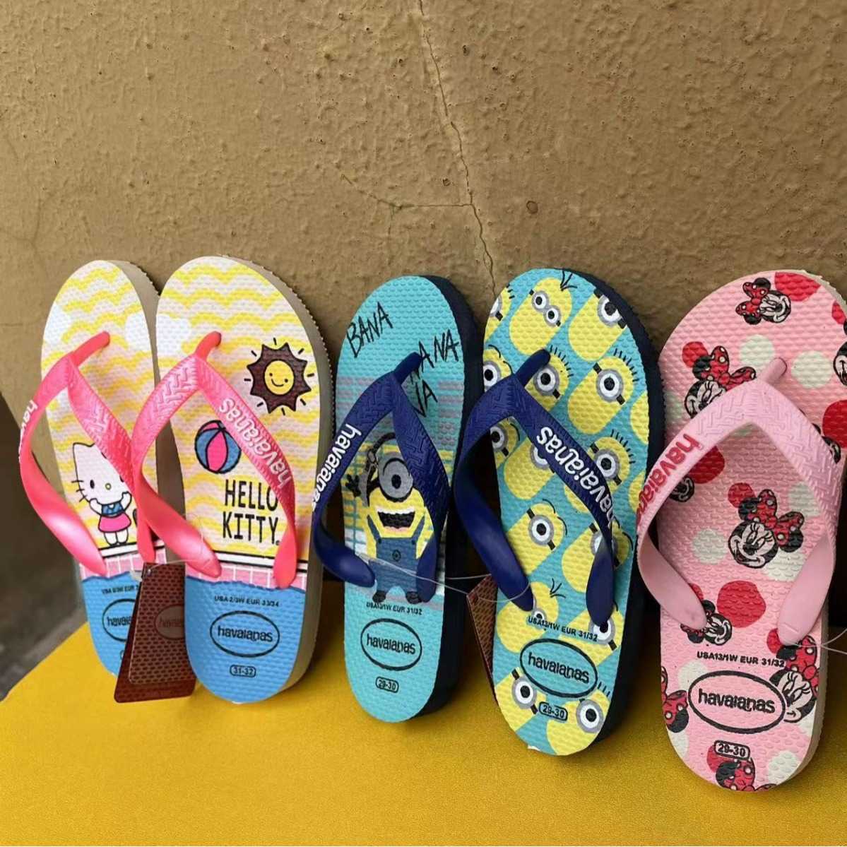 Havana childrens shoes flip flops mens shoes summer Havana Brazil beach J250403