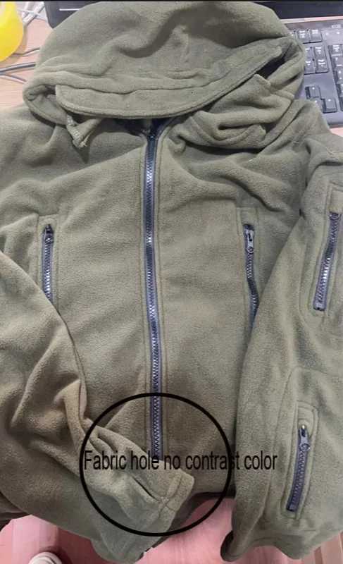 Mens Military Winter Autumn Tactical Fleece Jackets Warm Polar Outdoor Coat Cargo Casual Hiking Camping Trekking ClimbingT251104