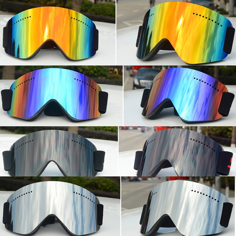 Ski Goggles Men Women Double Layers Anti-fog Big Ski Mask UV400 Glasses Protection Skiing Winter Snow Snowboard Goggles Sunglasses CB