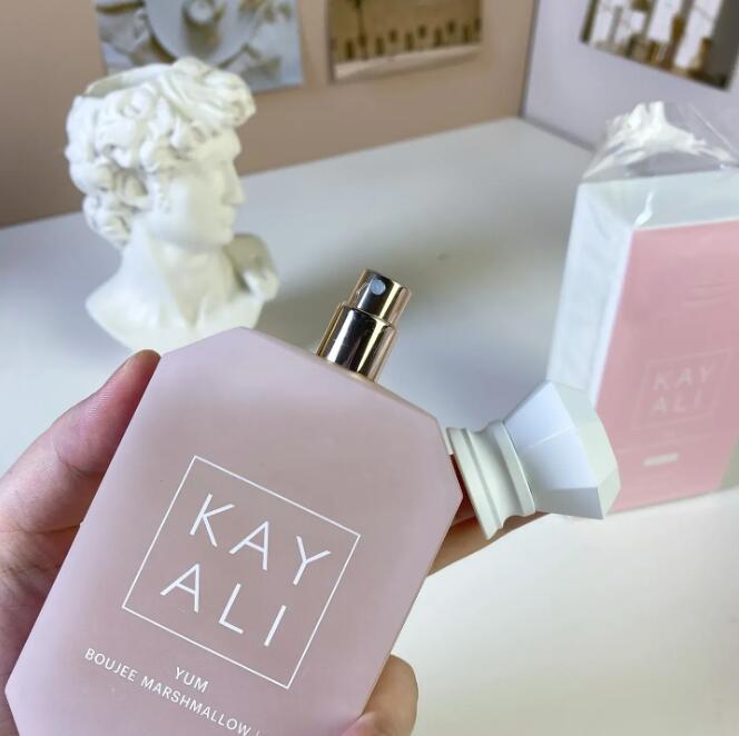 Kayali Perfume 100ml Yum Pistachio Gelato 33 Vanilla 28 Candy Rock Sugar 42 Eau De Parfum Men Woman Fragrance 3.4oz Long Lasting EDP Neutral Cologne Spray High Quality