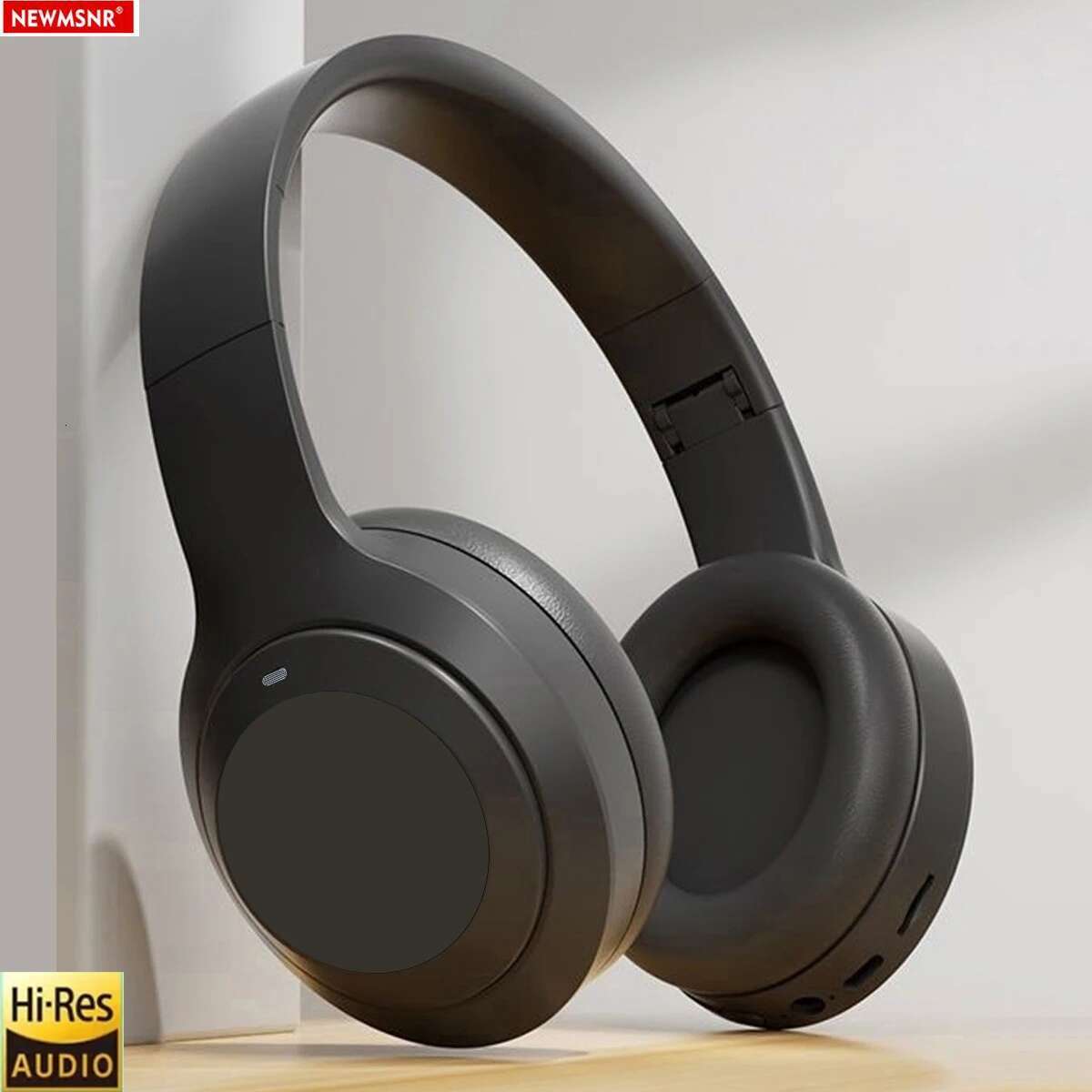 Over Ear HIFI Stereo Headsets Wireless Bluetooth Headphones Sports Gaming Earphones with HD Mic Support TF/AUX noise reduction