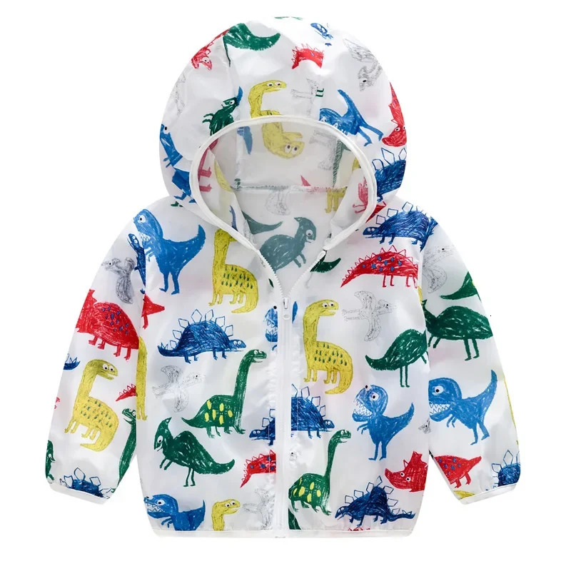 2024 Cute Baby Girl Jacket Boy Hoodie Sunscreen Long Sleeve Summer Childrens Clothing 250325z