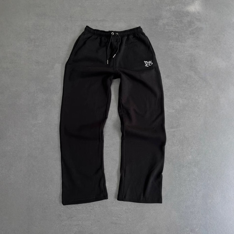 Pepe Studio Baggy High Quality Street Hip Hop Embroidered Knitted Sanitary Men's Trendy Brand Pants