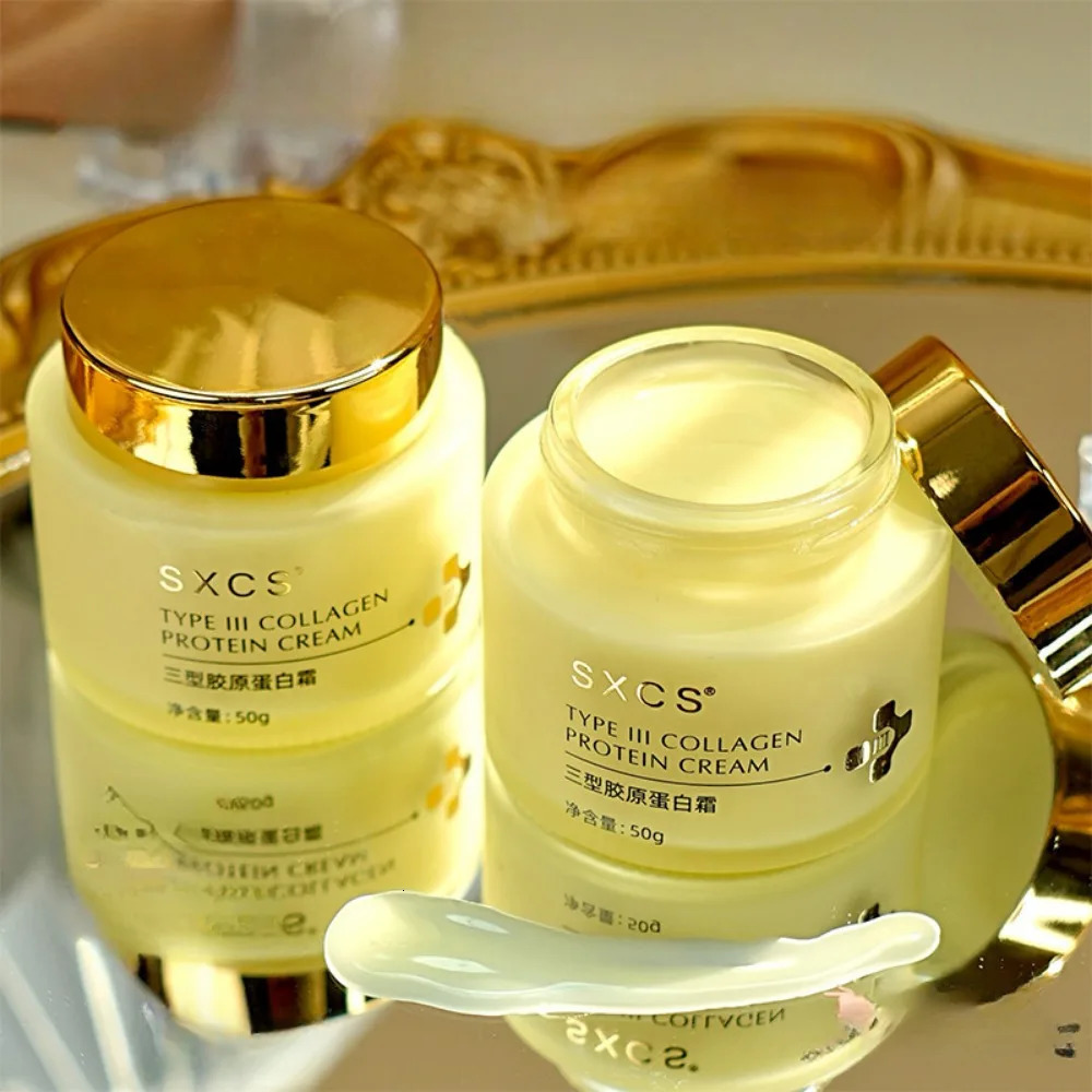 Type III Collagen Protein Cream for Face Lightens Fine Lines Tightens and Brightens Skin Korean Skin Care 251030