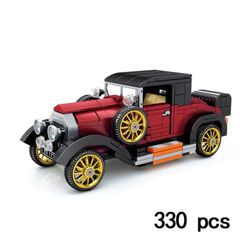City Technique Speed Racing Car old Classic Sport Model Building Brick Super Racer Great Rally Vehicles Block Christmas gift Toy C251104